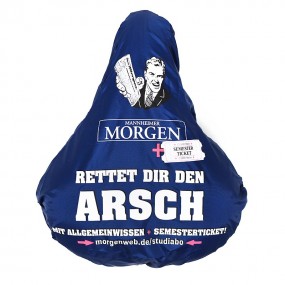 Fahrrad-Satteldecken mit Logo bedrucken